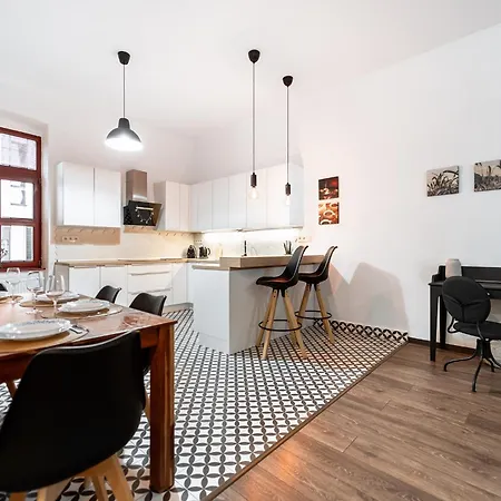 Center Premium With Private Garage Parking Apartament